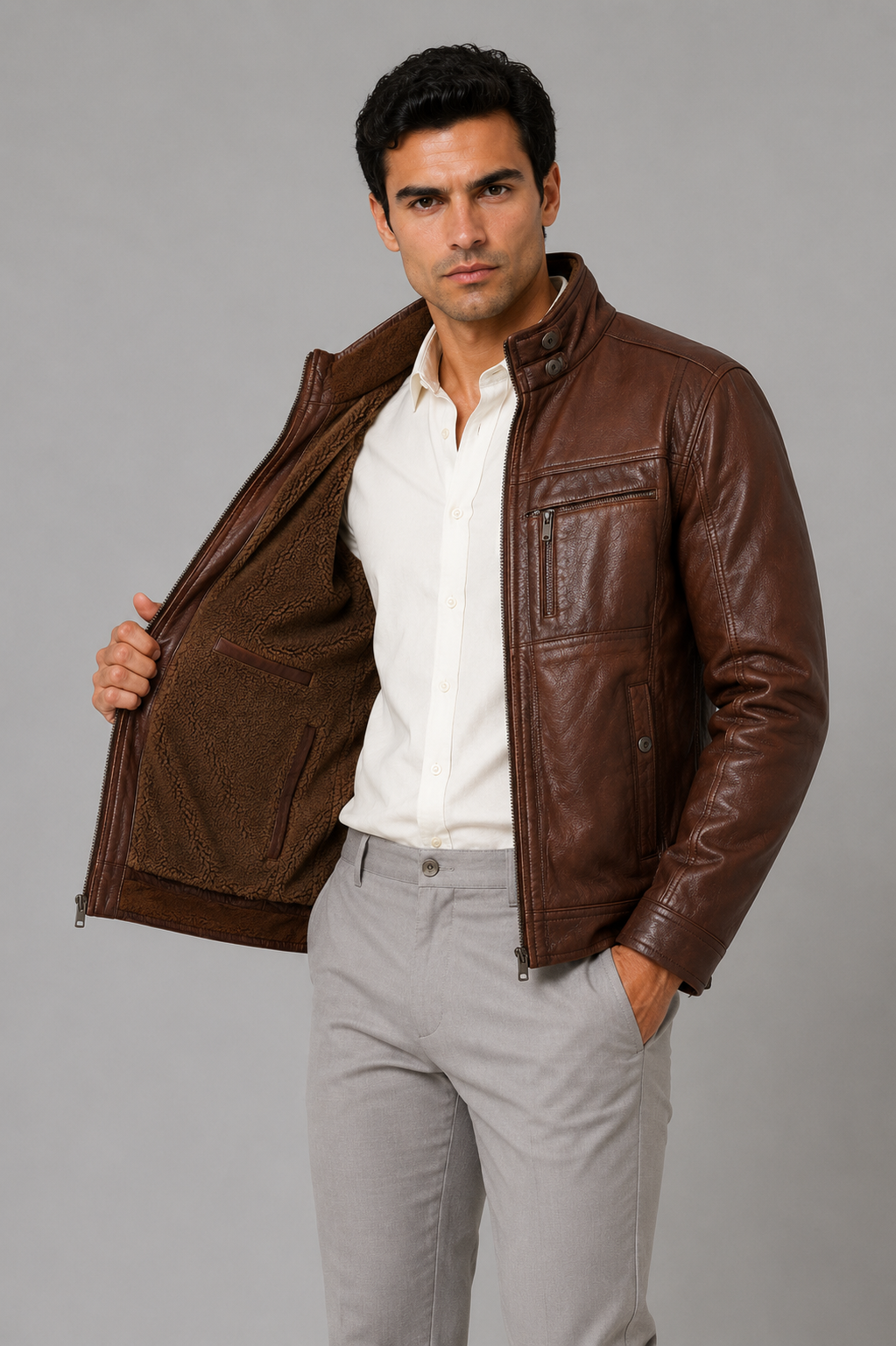 Chaqueta Geilo de piel