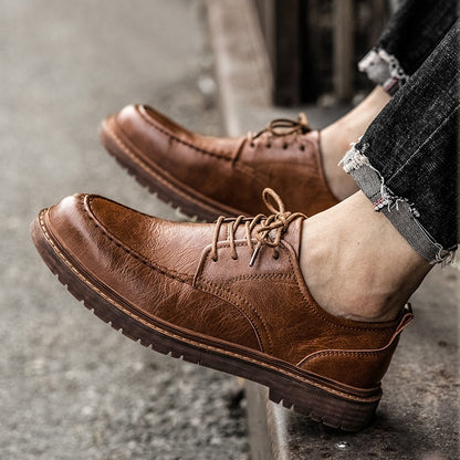 Mantova Leather Derby
