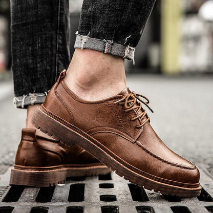 Mantova Leather Derby