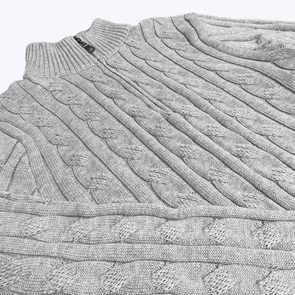 Sestriere Cable-Knit Half-Zip