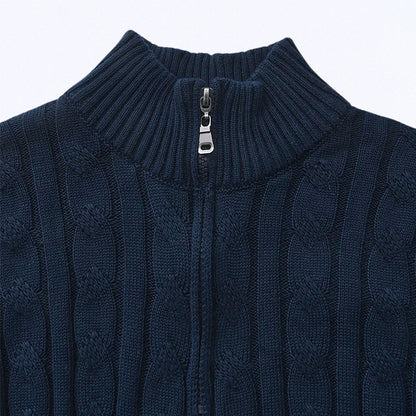 Sestriere Cable-Knit Half-Zip