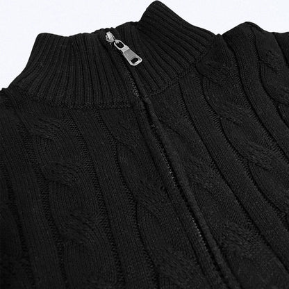 Sestriere Cable-Knit Half-Zip