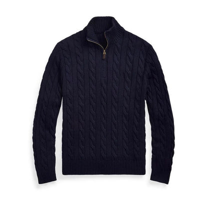 Sestriere Cable-Knit Half-Zip