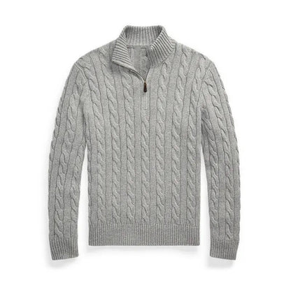 Sestriere Cable-Knit Half-Zip