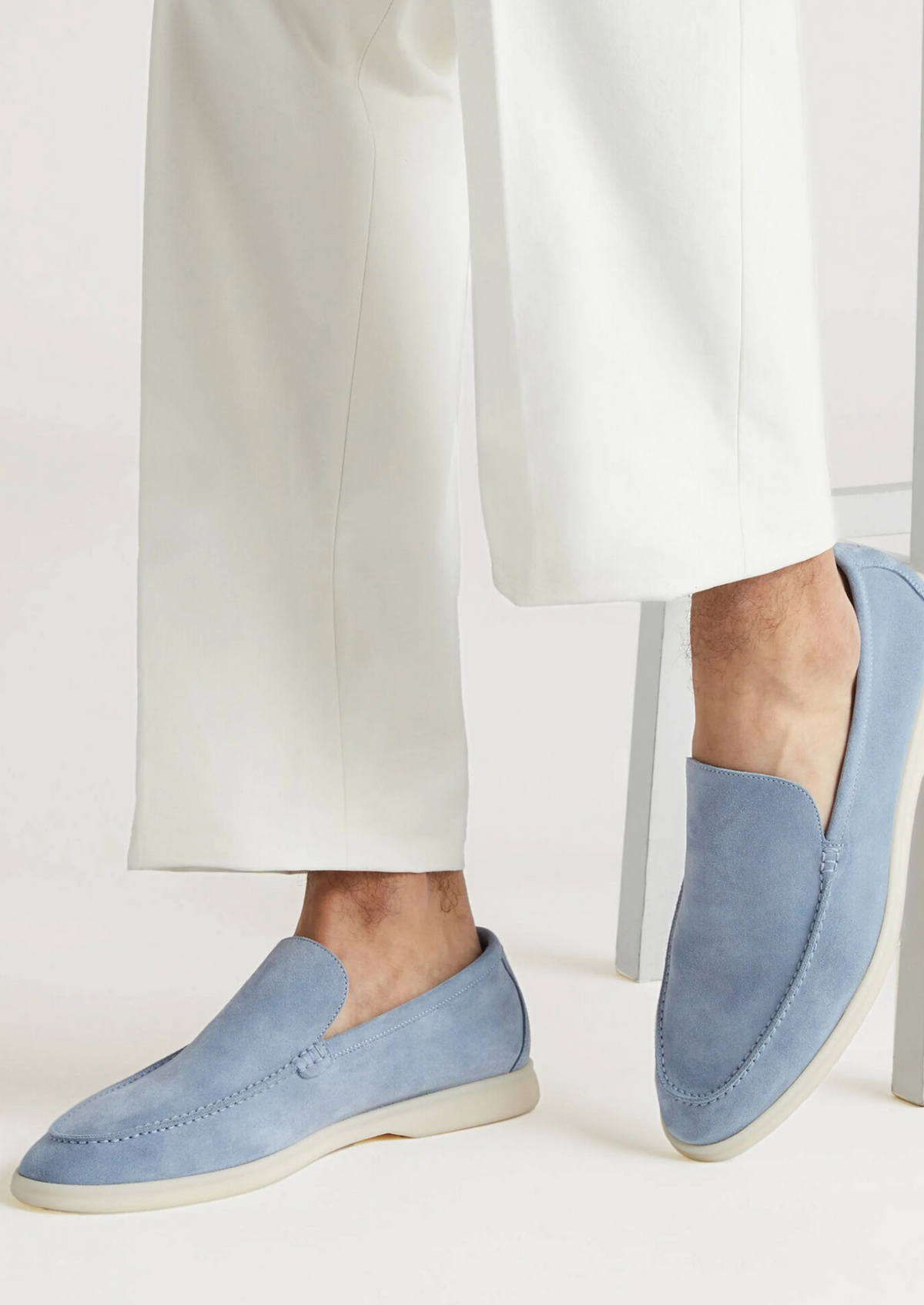 Anzio Loafer - Sky, view 4