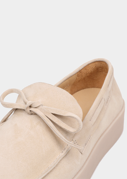 Gaeta Boat Shoe - Ivory, view 3