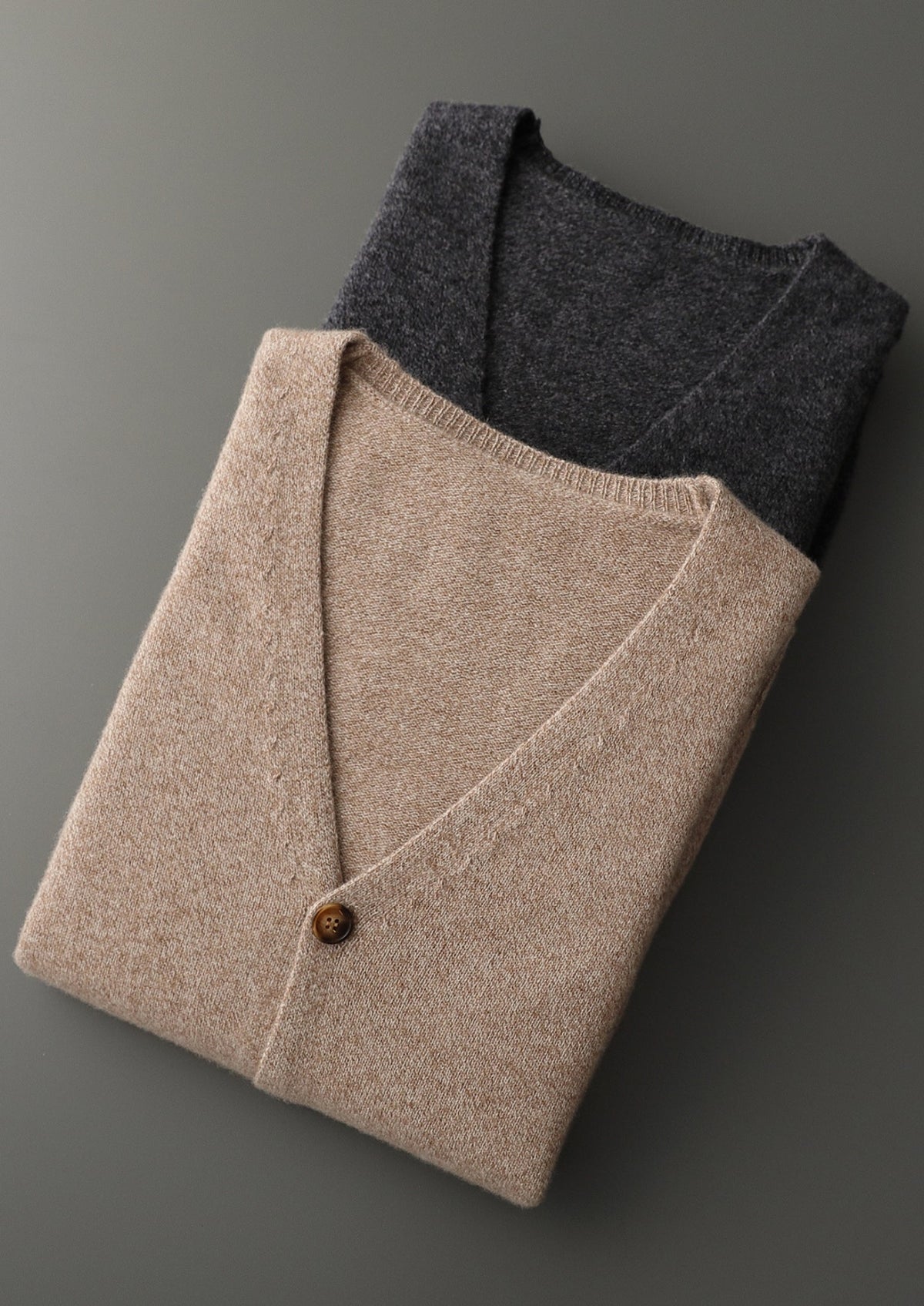Pure Extra-Fine Merino Wool Classic Button Cardigan, view 14