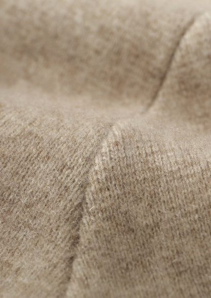 Pure Extra-Fine Merino Wool Contrast Zip Cardigan, view 24