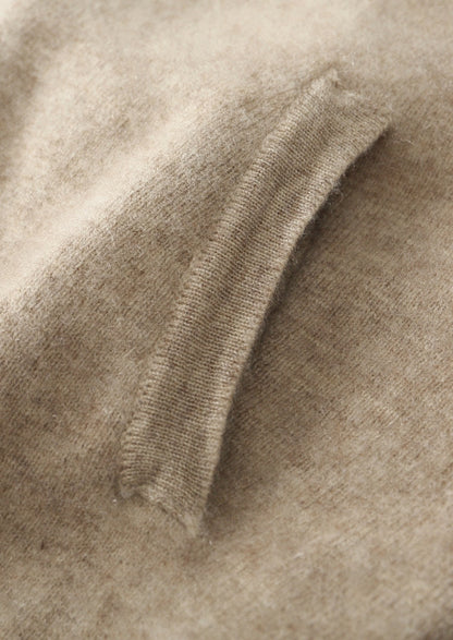 Pure Extra-Fine Merino Wool Contrast Zip Cardigan, view 19