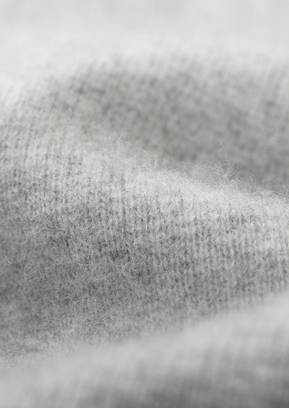 Pure Extra-Fine Merino Wool Contrast Zip Cardigan, view 8