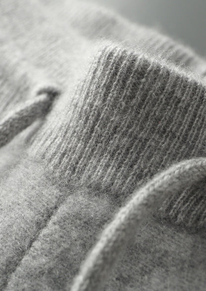 Pure Extra-Fine Merino Wool Striped Leisure Trousers, view 11