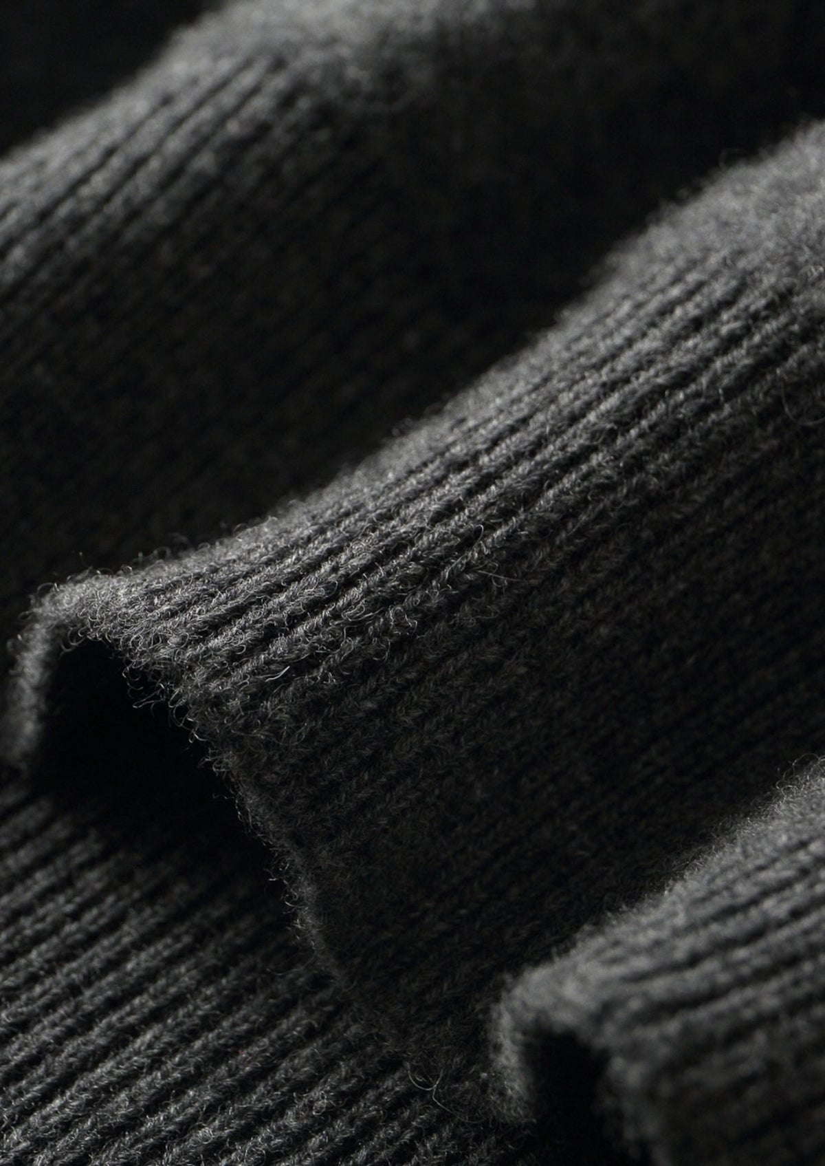 Pure Extra-Fine Merino Wool Contrast Zip Polo, view 8