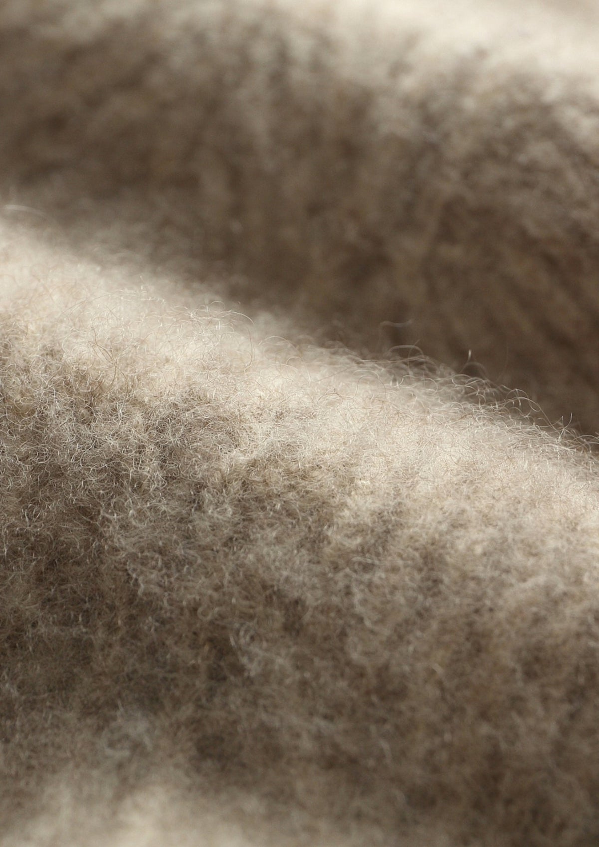Pure Extra-Fine Merino Wool Herringbone Quarter Zip Sweater, view 12
