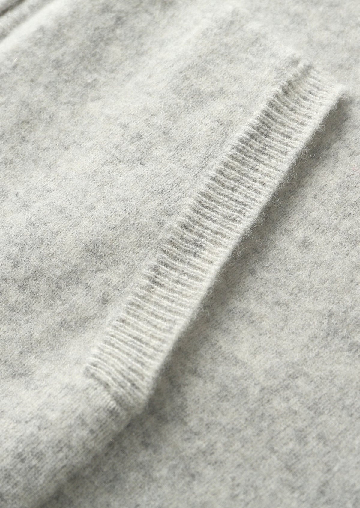 Pure Extra-Fine Merino Wool Hooded Zipper Vest, view 6