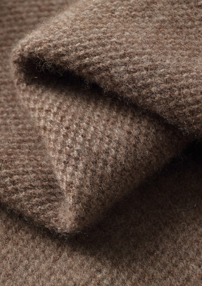 Pure Extra-Fine Merino Wool Jacquard Zip Hoodie, view 5