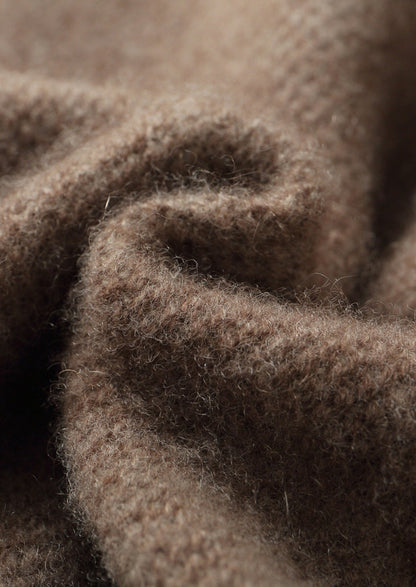 Pure Extra-Fine Merino Wool Jacquard Zip Hoodie, view 6