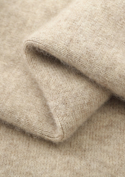 Pure Extra-Fine Merino Wool Textured Zip Cardigan, view 10