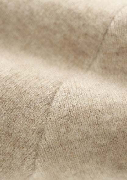 Pure Extra-Fine Merino Wool Textured Zip Cardigan, view 13