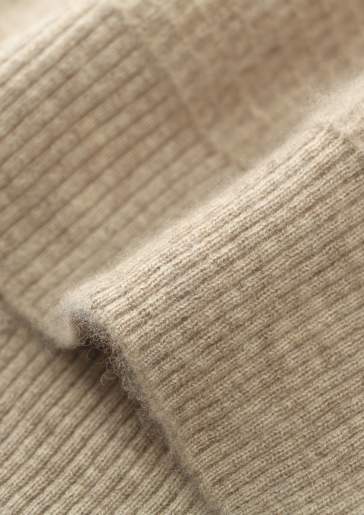 Pure Extra-Fine Merino Wool Textured Zip Polo Cardigan, view 13