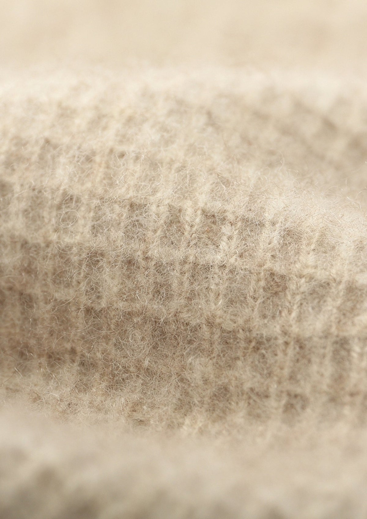 Pure Extra-Fine Merino Wool Textured Zip Polo Cardigan, view 15