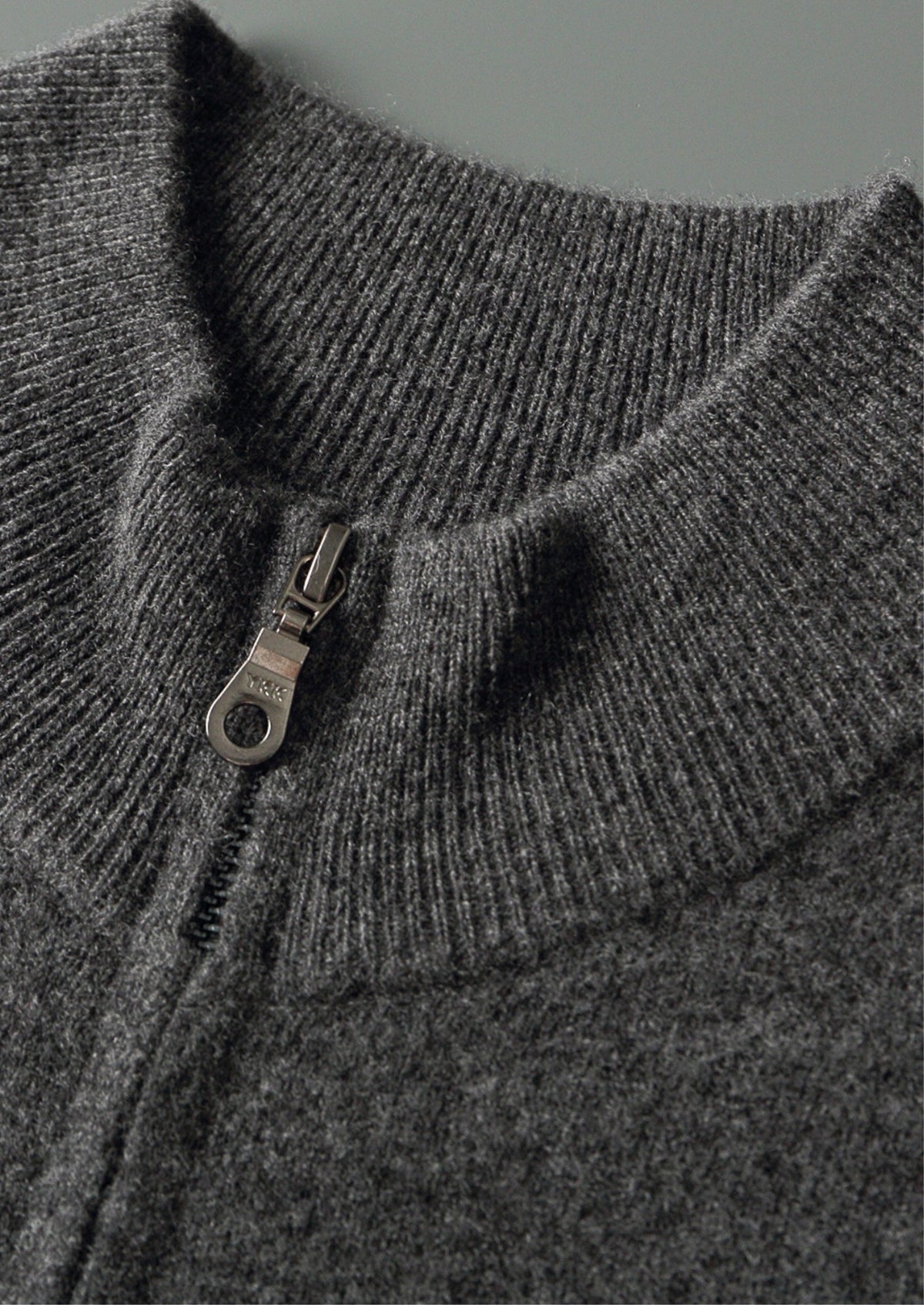 Pure Extra-Fine Merino Wool Zipper Vest, view 3