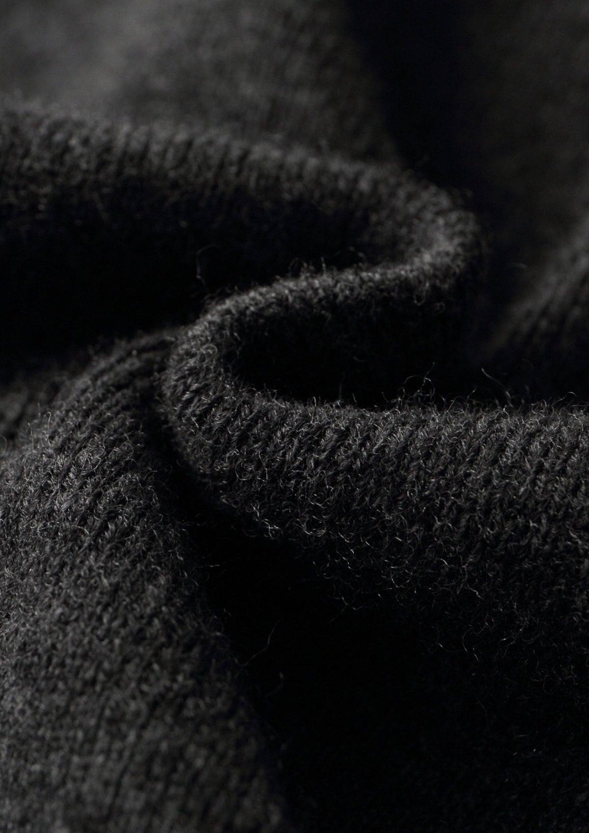 Pure Extra-Fine Merino Wool Funnel Neck Cardigan, view 12