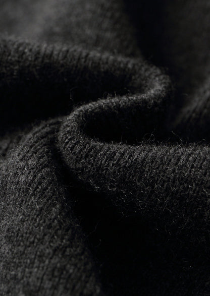 Pure Extra-Fine Merino Wool Funnel Neck Cardigan, view 12
