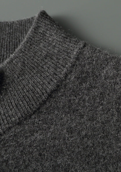 Pure Extra-Fine Merino Wool Zipper Vest, view 5