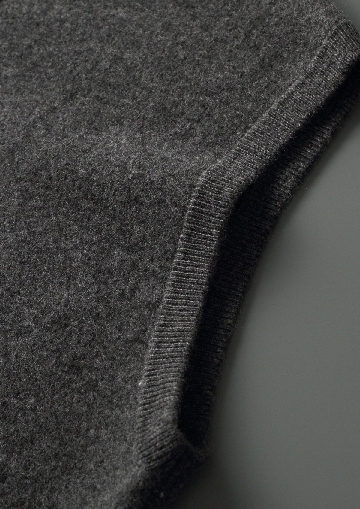 Pure Extra-Fine Merino Wool Zipper Vest, view 6
