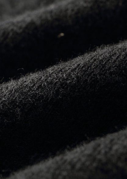 Pure Extra-Fine Merino Wool Funnel Neck Cardigan, view 7