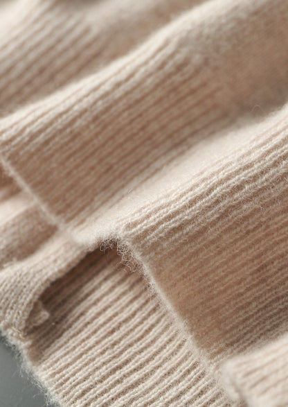 Pure Extra-Fine Merino Wool Zip Polo Cardigan, view 5