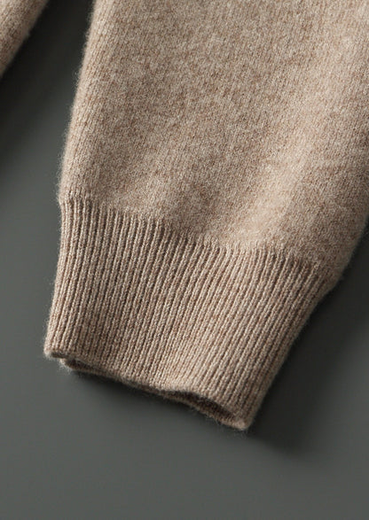 Pure Extra-Fine Merino Wool Zipper Hoodie, view 11