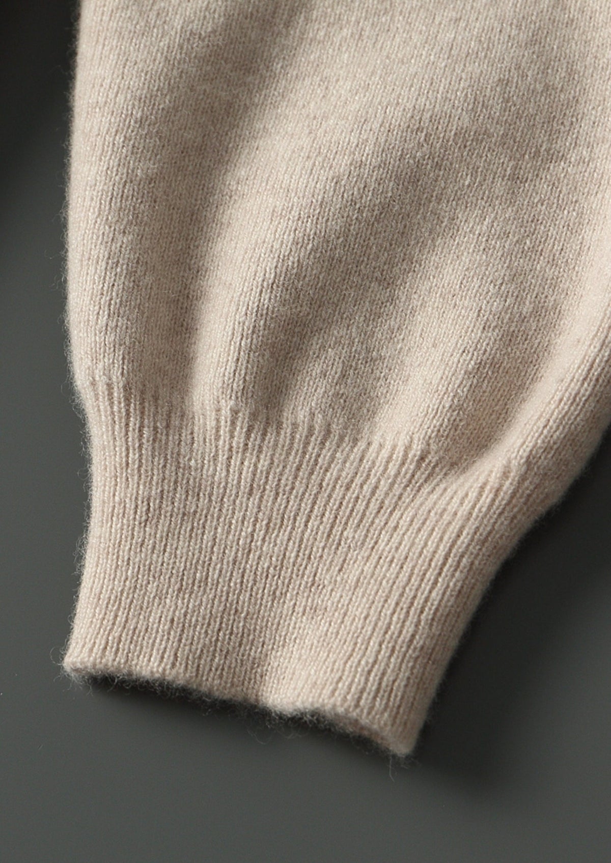 Pure Extra-Fine Merino Wool Zip Polo Cardigan, view 7