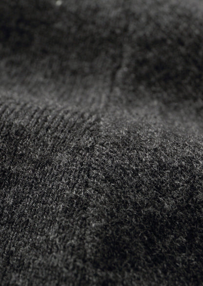 Pure Extra-Fine Merino Wool Funnel Neck Cardigan, view 9