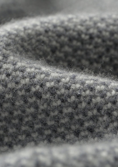 Pure Extra-Fine Merino Wool Jaquard Trousers, view 8