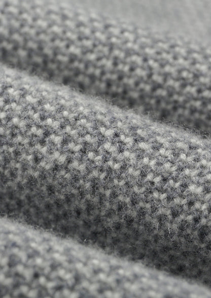 Pure Extra-Fine Merino Wool Jaquard Trousers, view 9