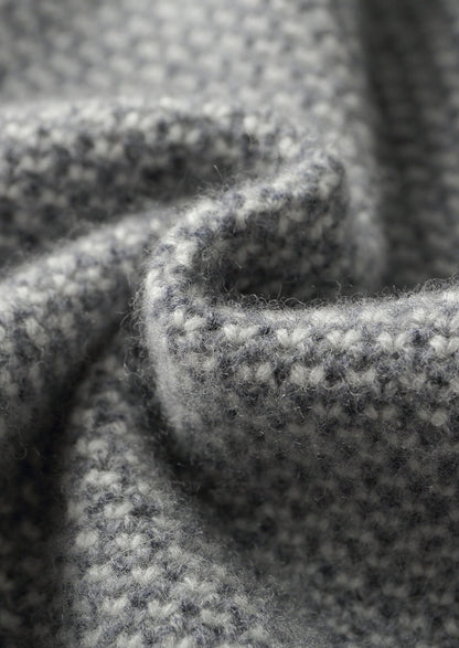 Pure Extra-Fine Merino Wool Jaquard Trousers, view 5