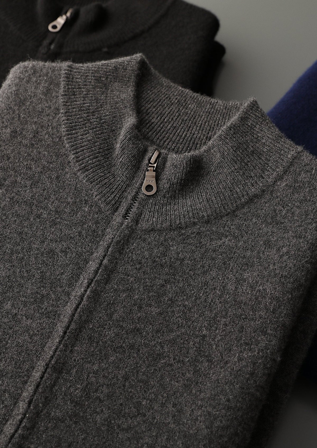 Pure Extra-Fine Merino Wool Zipper Vest, view 13