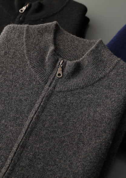 Pure Extra-Fine Merino Wool Zipper Vest, view 13
