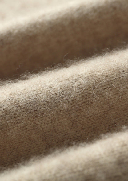 Pure Extra-Fine Merino Wool Quarter-Zip Hoodie, view 7