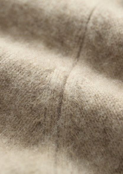 Pure Extra-Fine Merino Wool Quarter-Zip Hoodie, view 11