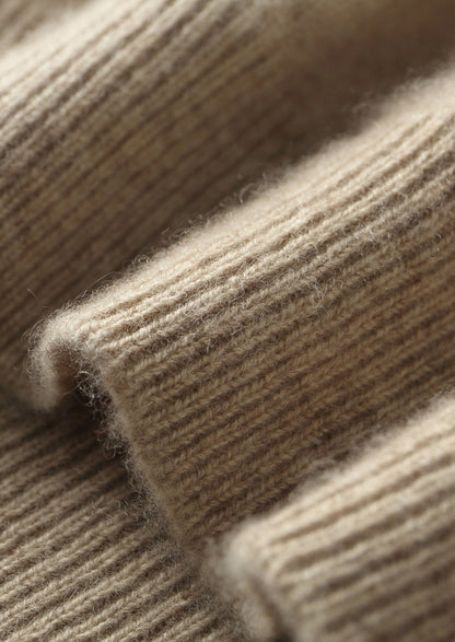 Pure Extra-Fine Merino Wool Quarter-Zip Hoodie, view 10