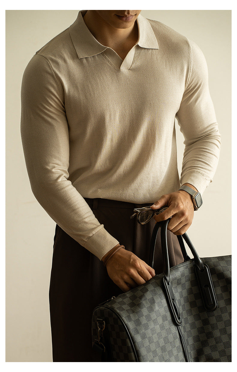 Jersey Hallstatt con cuello polo