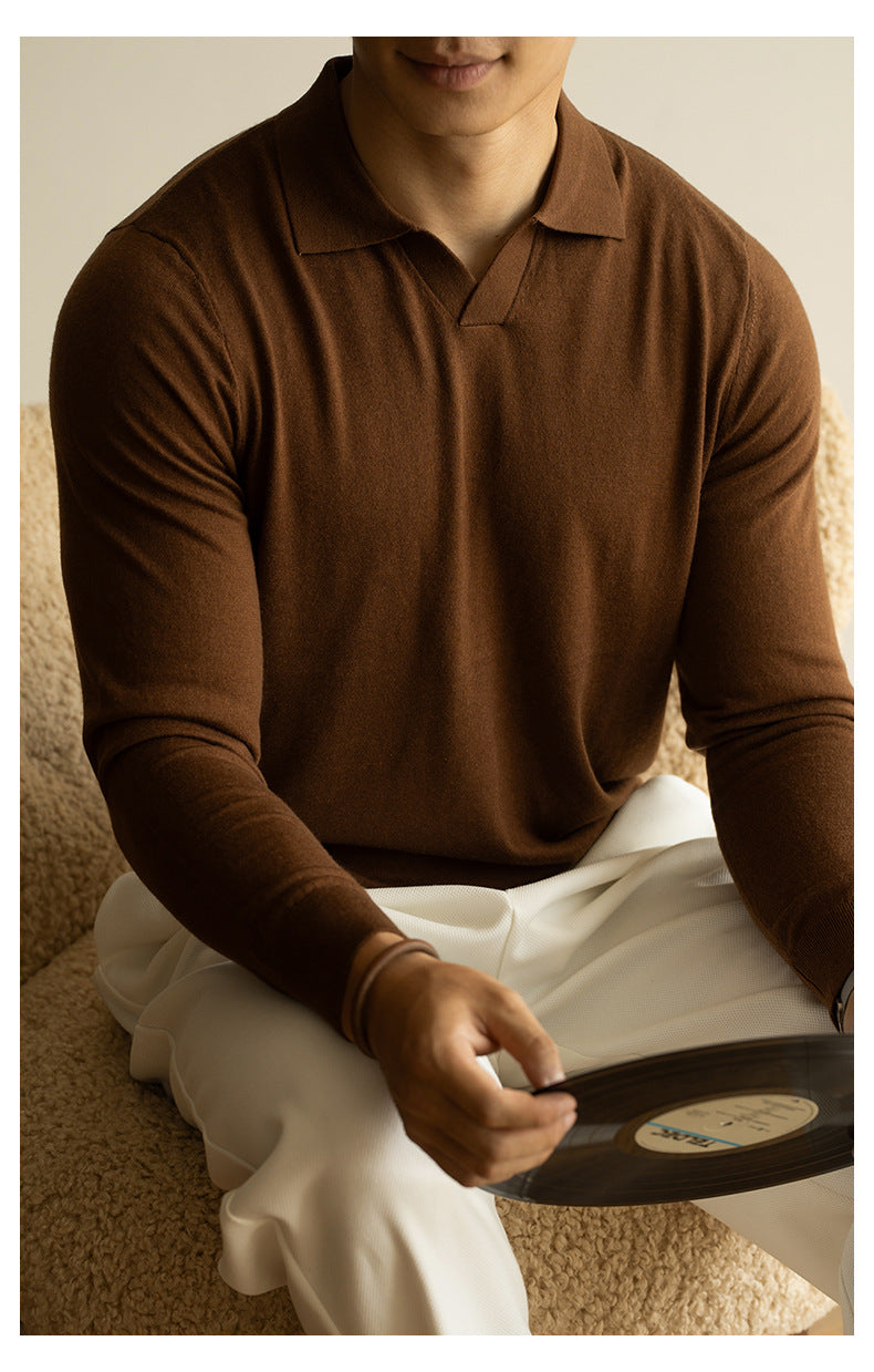 Jersey Hallstatt con cuello polo