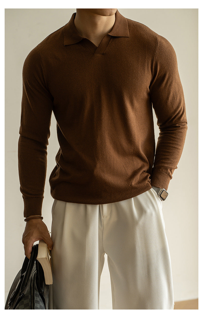 Jersey Hallstatt con cuello polo