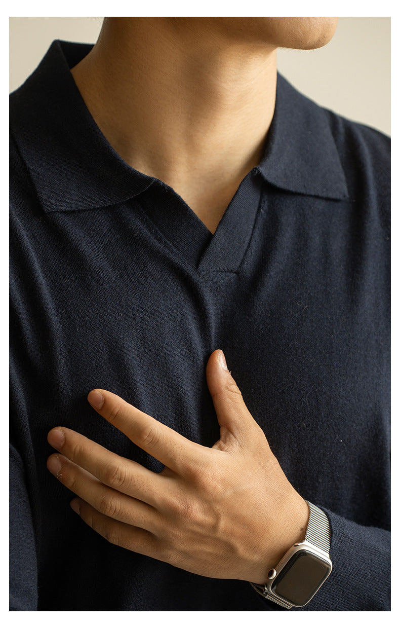 Jersey Hallstatt con cuello polo