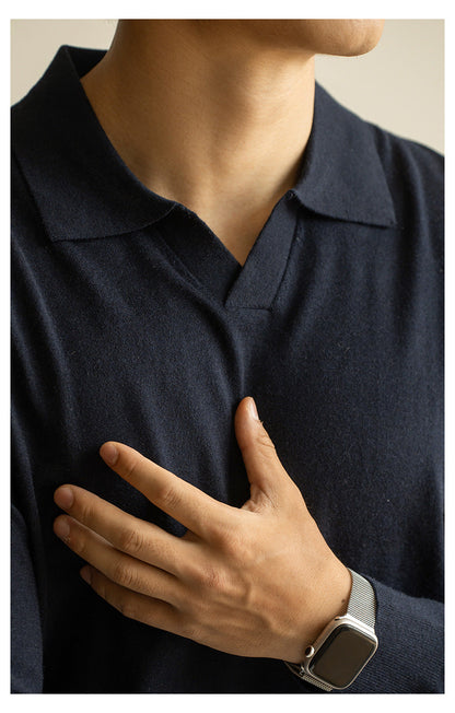 Jersey Hallstatt con cuello polo