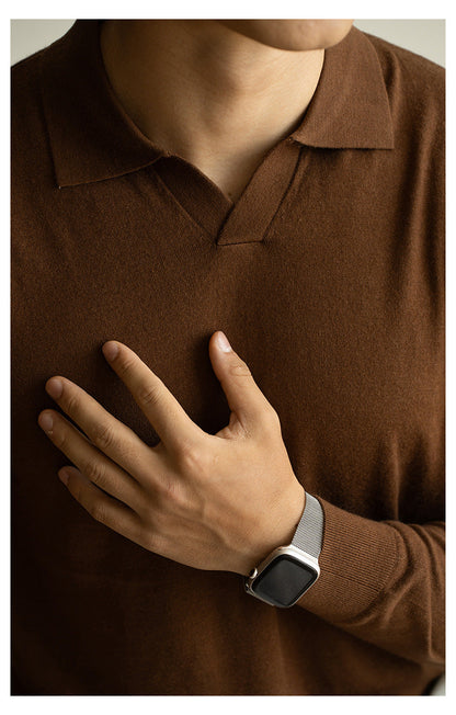 Jersey Hallstatt con cuello polo