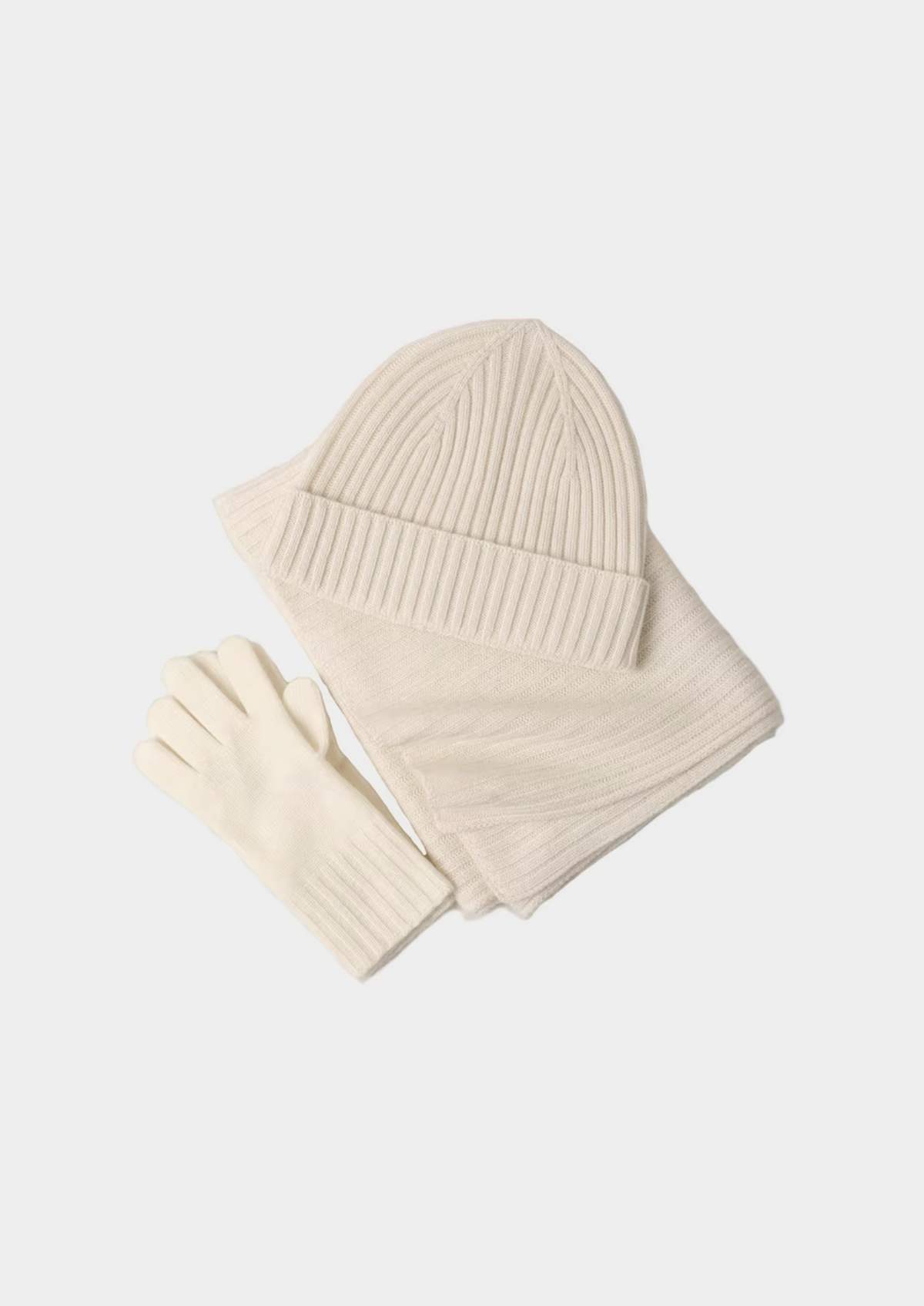 Pure Extra-Fine Merino Wool Traiano Essentials - Ivory, view 1