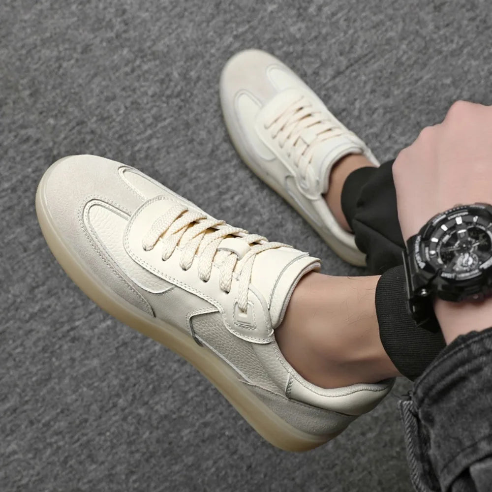 Lucca Leather Trainer